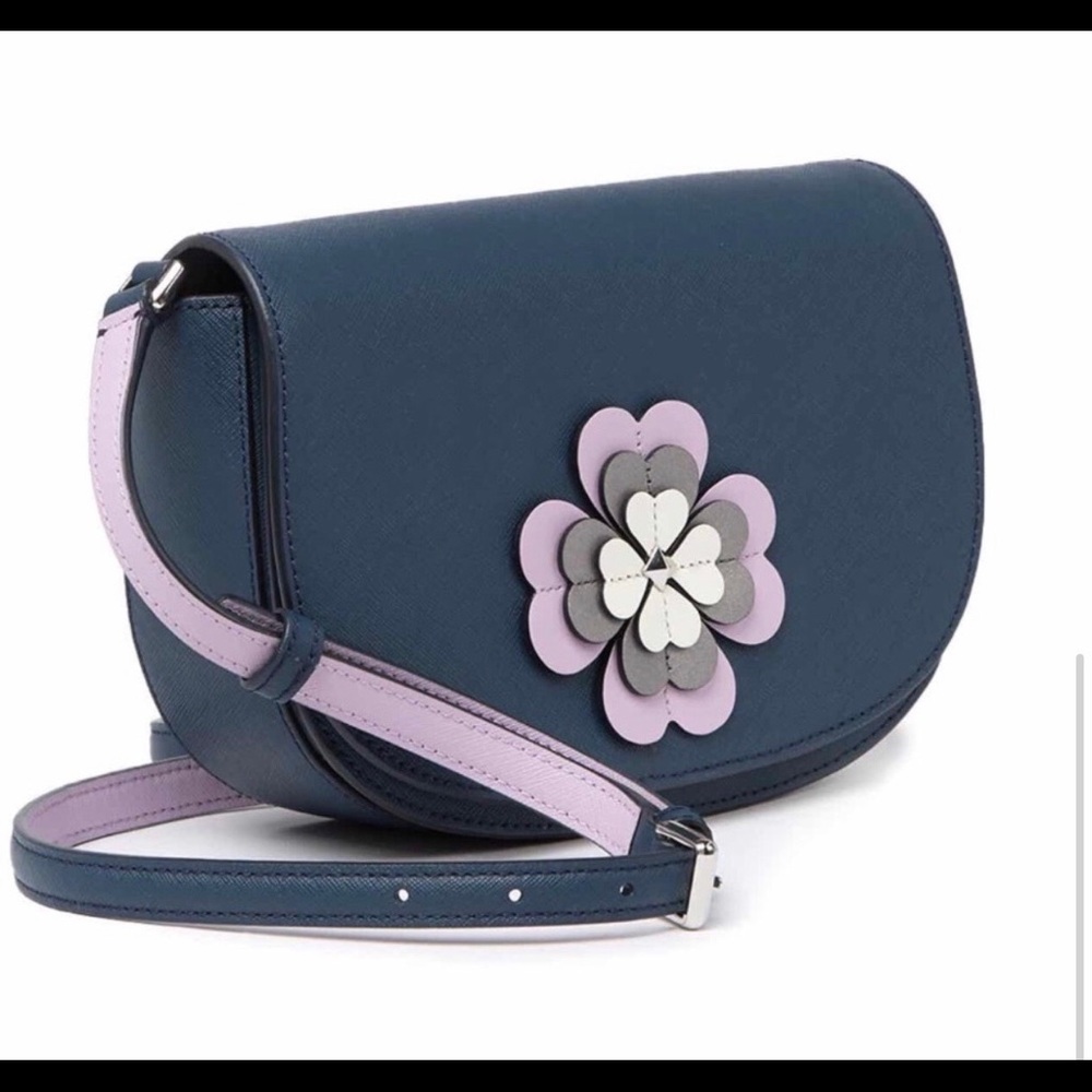 NWT Kate Spade Reily Spade Flower Applique